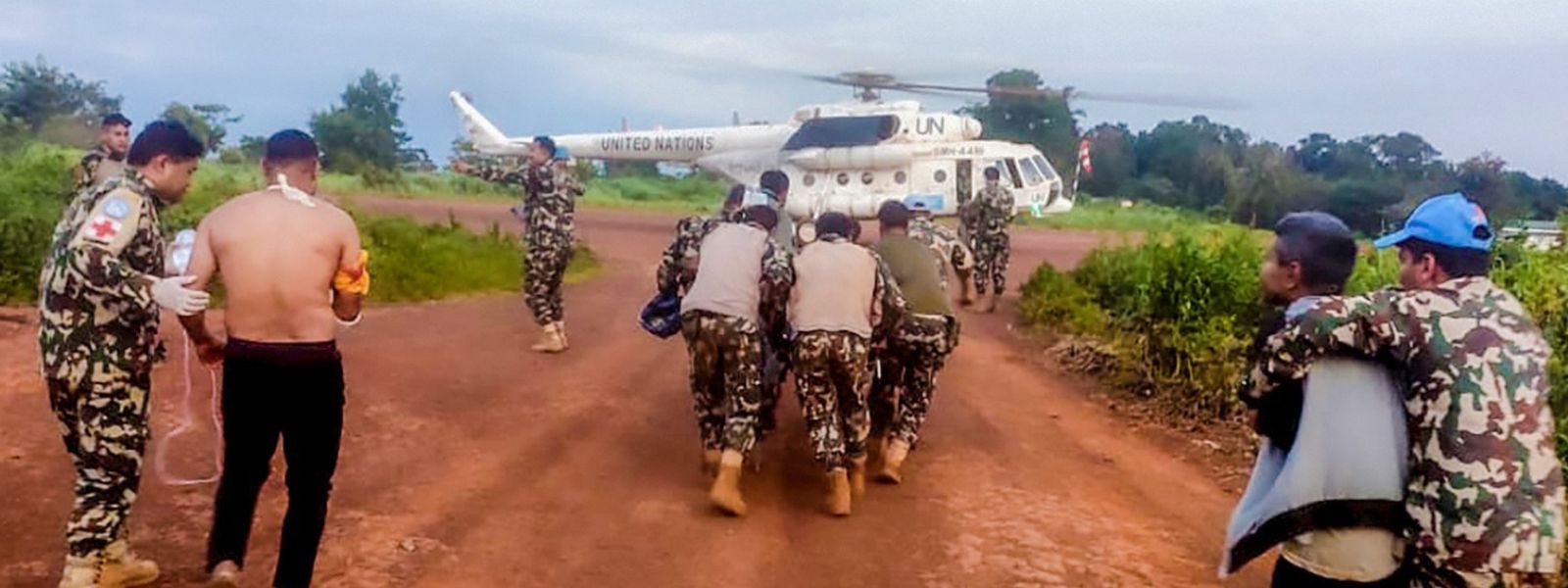 SLAF Crew Evacuates Wounded Under Fire in Zemio
